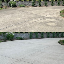 Immaculate Driveway Cleaning completed in Lexington, Kentucky